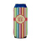 Retro Vertical Stripes 16oz Can Sleeve - FRONT (on can)