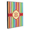 Retro Vertical Stripes 20x24 Wood Print - Angle View