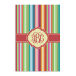 Retro Vertical Stripes Posters - Matte - 20x30 (Personalized)