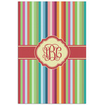 Retro Vertical Stripes Poster - Matte - 24x36 (Personalized)