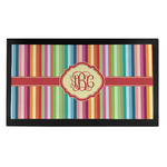 Retro Vertical Stripes Bar Mat - Small (Personalized)