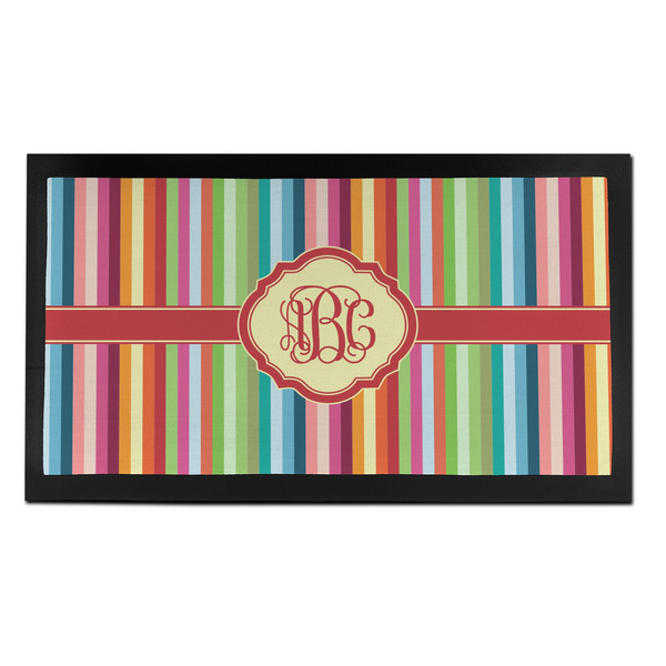 Custom Retro Vertical Stripes Bar Mat - Small (Personalized)