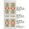 Retro Vertical Stripes Full Cabinet (Show Sizes)