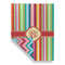 Retro Vertical Stripes House Flags - Double Sided - FRONT FOLDED