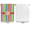 Retro Vertical Stripes House Flags - Single Sided - APPROVAL