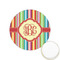 Retro Vertical Stripes Icing Circle - XSmall - Front