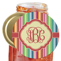 Retro Vertical Stripes Jar Opener (Personalized)