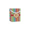 Retro Vertical Stripes Jewelry Gift Bag - Matte - Main