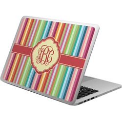 Retro Vertical Stripes Laptop Skin - Custom Sized (Personalized)