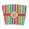 Retro Vertical Stripes Party Cup Sleeves - without bottom - FRONT (flat)