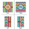 Retro Vertical Stripes Party Favor Gift Bag - Matte - Approval