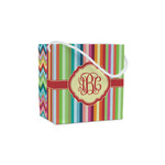 Retro Vertical Stripes Party Favor Gift Bags - Matte (Personalized)