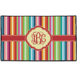 Retro Vertical Stripes Door Mat - 60"x36" (Personalized)