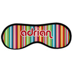 Retro Vertical Stripes Sleeping Eye Masks - Large (Personalized)