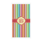 Retro Vertical Stripes Guest Paper Towels - Full Color - Standard (Personalized)