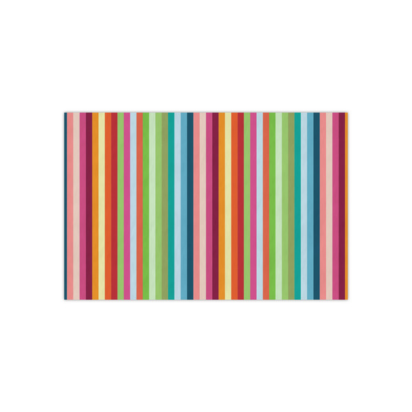 Custom Retro Vertical Stripes Small Tissue Papers Sheets - Heavyweight