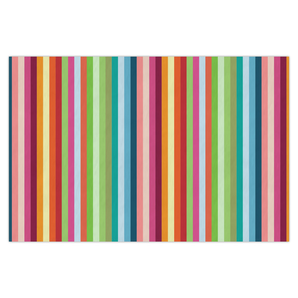 Custom Retro Vertical Stripes X-Large Tissue Papers Sheets - Heavyweight