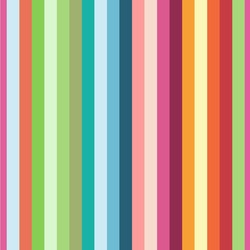 Retro Vertical Stripes Wallpaper & Surface Covering (Water Activated 24"x 24" Sample)