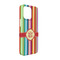 Retro Vertical Stripes iPhone 13 Case - Angle