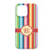 Retro Vertical Stripes iPhone 13 Case - Back