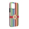 Retro Vertical Stripes iPhone 13 Tough Case - Angle