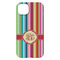 Retro Vertical Stripes iPhone 14 Pro Max Case - Back