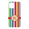 Retro Vertical Stripes iPhone 15 Pro Case - Back