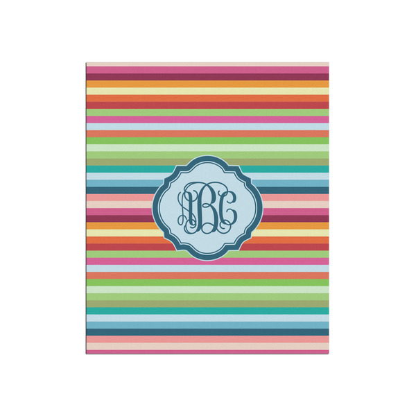 Custom Retro Horizontal Stripes Poster - Matte - 20x24 (Personalized)