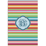 Retro Horizontal Stripes Poster - Matte - 24x36 (Personalized)