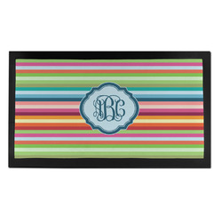 Retro Horizontal Stripes Bar Mat - Small (Personalized)