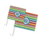 Retro Horizontal Stripes Car Flags - PARENT MAIN (both sizes)