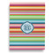 Retro Horizontal Stripes House Flags - Single Sided - FRONT