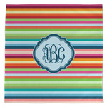 Retro Horizontal Stripes Microfiber Dish Towel (Personalized)