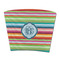 Retro Horizontal Stripes Party Cup Sleeves - without bottom - FRONT (flat)