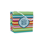 Retro Horizontal Stripes Party Favor Gift Bags - Gloss (Personalized)