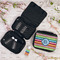 Retro Horizontal Stripes Small Travel Bag - LIFESTYLE