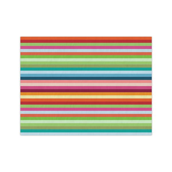 Custom Retro Horizontal Stripes Medium Tissue Papers Sheets - Heavyweight