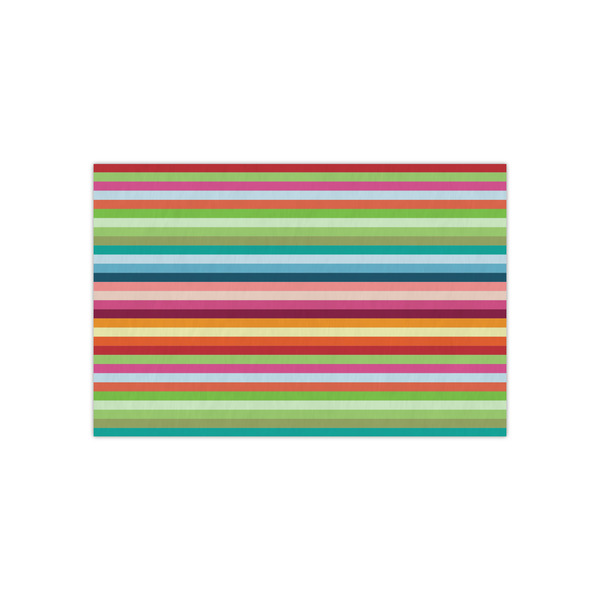 Custom Retro Horizontal Stripes Small Tissue Papers Sheets - Heavyweight