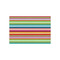 Retro Horizontal Stripes Tissue Paper - Heavyweight - Small - Front