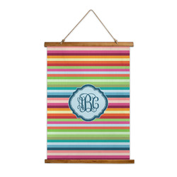 Retro Horizontal Stripes Wall Hanging Tapestry (Personalized)