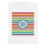 Retro Horizontal Stripes Treat Bag (Personalized)