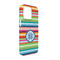 Retro Horizontal Stripes iPhone 13 Pro Case - Angle