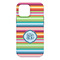 Retro Horizontal Stripes iPhone 13 Pro Max Tough Case - Back