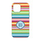 Retro Horizontal Stripes iPhone 13 Pro Tough Case - Back