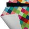 Retro Pixel Squares Apron - (Detail)