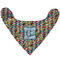 Retro Pixel Squares Bandana Flat Approval