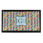 Retro Pixel Squares Bar Mat - Small (Personalized)