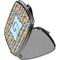 Retro Pixel Squares Compact Mirror (Side View)