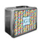 Retro Pixel Squares Custom Lunch Box / Tin