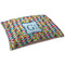 Retro Pixel Squares Dog Beds - SMALL